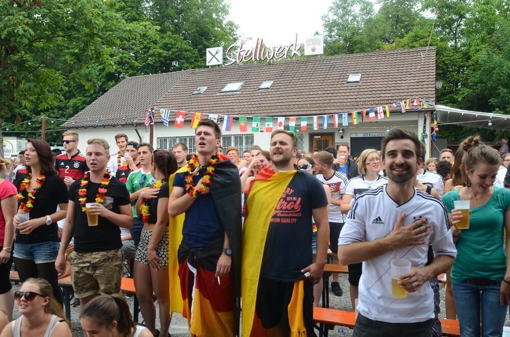 Fußball WM 2014 Deutschland - Frankreich