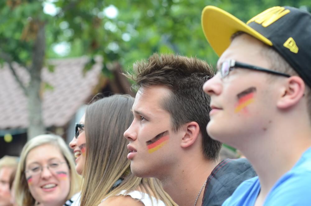 Fußball WM 2014 Deutschland - Frankreich