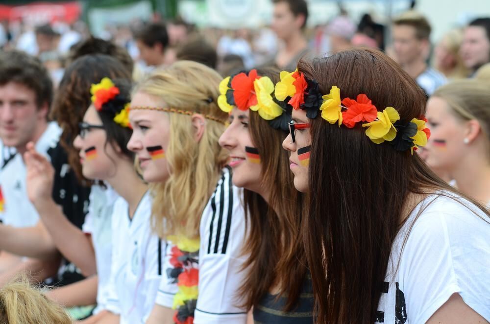 Fußball WM 2014 Deutschland - Frankreich