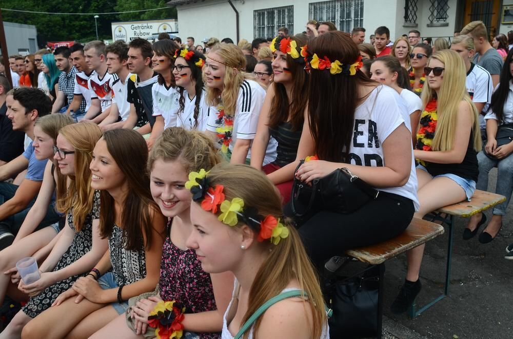 Fußball WM 2014 Deutschland - Frankreich