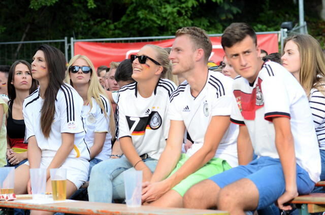 Fußball WM 2014 Deutschland - Frankreich