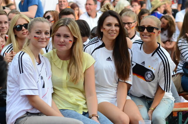 Fußball WM 2014 Deutschland - Frankreich