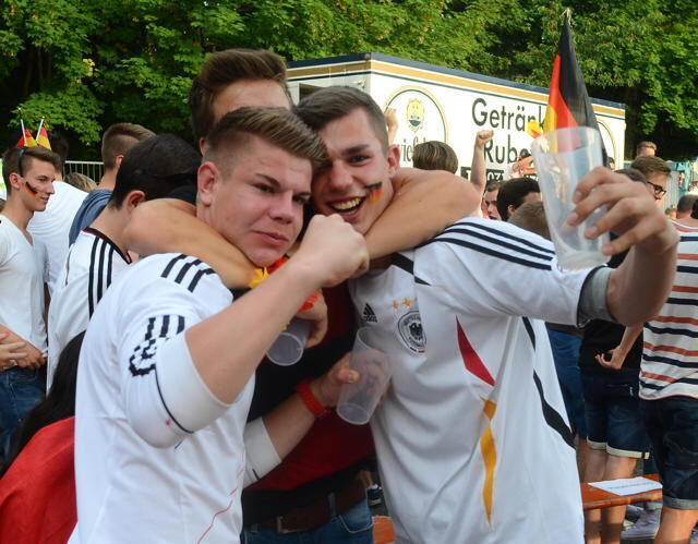 Fußball WM 2014 Deutschland - Frankreich