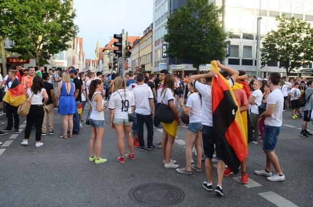 Fußball WM 2014 Deutschland - Frankreich