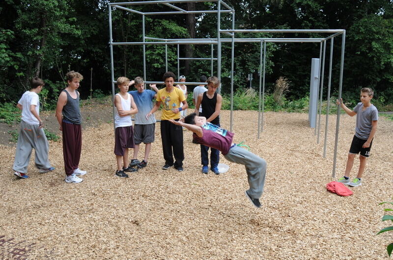 Parkour Competition im Jugendhaus Bastille