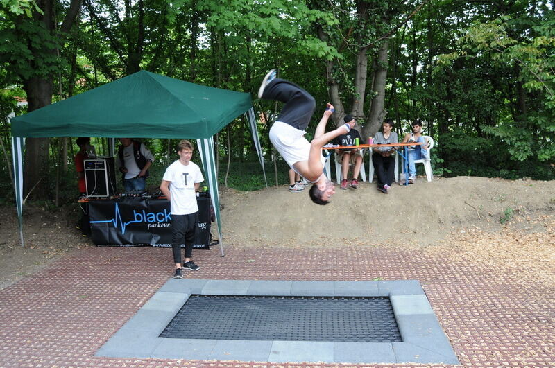 Parkour Competition im Jugendhaus Bastille