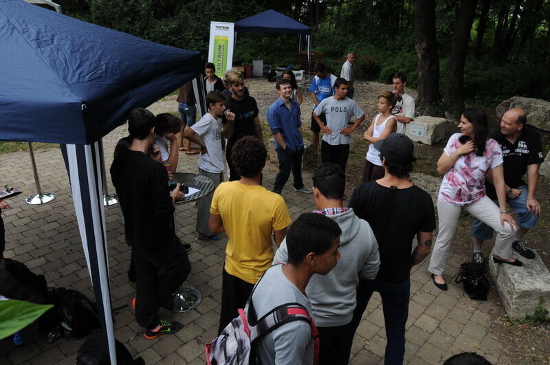 Parkour Competition im Jugendhaus Bastille