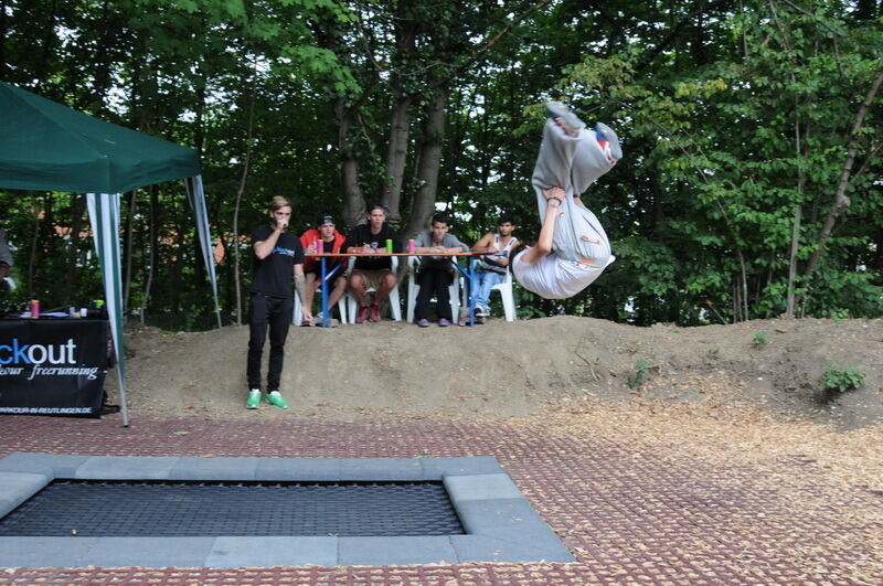 Parkour Competition im Jugendhaus Bastille