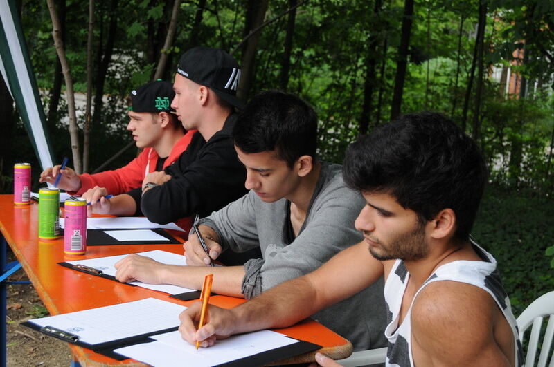 Parkour Competition im Jugendhaus Bastille