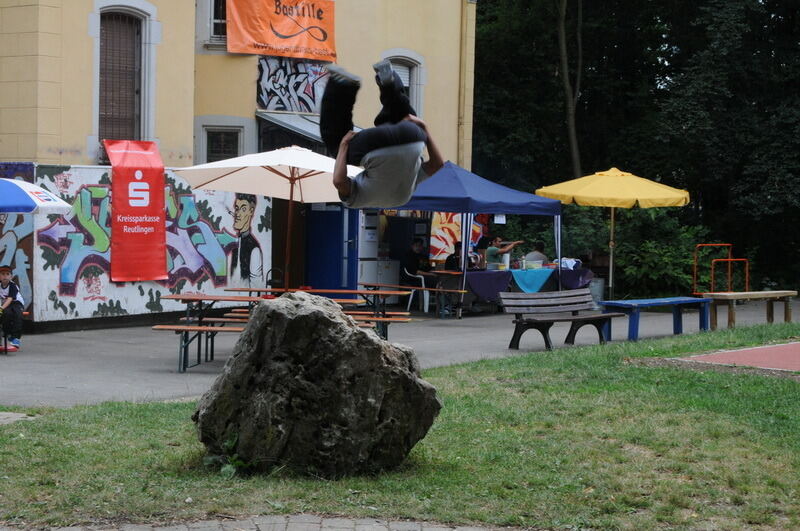 Parkour Competition im Jugendhaus Bastille