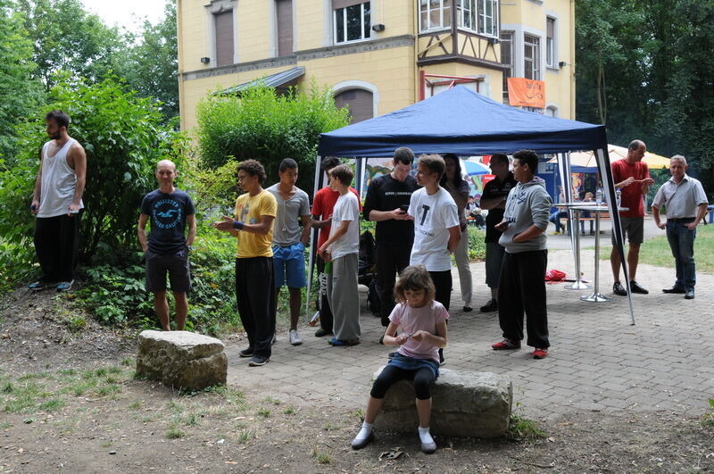 Parkour Competition im Jugendhaus Bastille