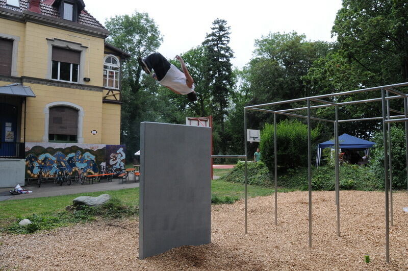 Parkour Competition im Jugendhaus Bastille