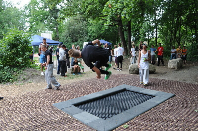 Parkour Competition im Jugendhaus Bastille