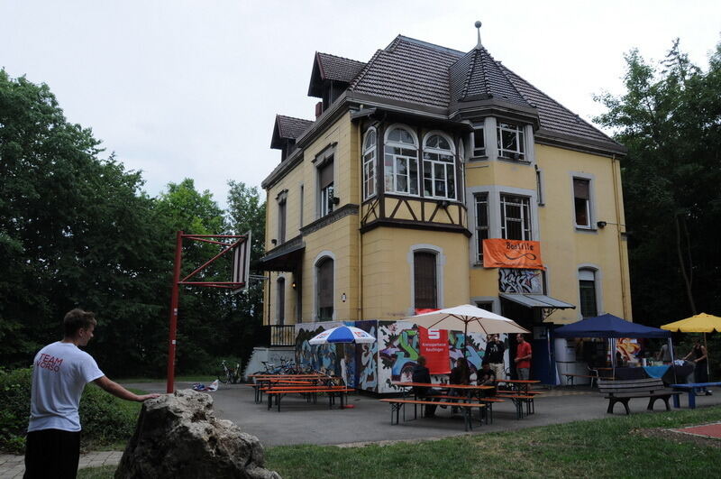 Parkour Competition im Jugendhaus Bastille