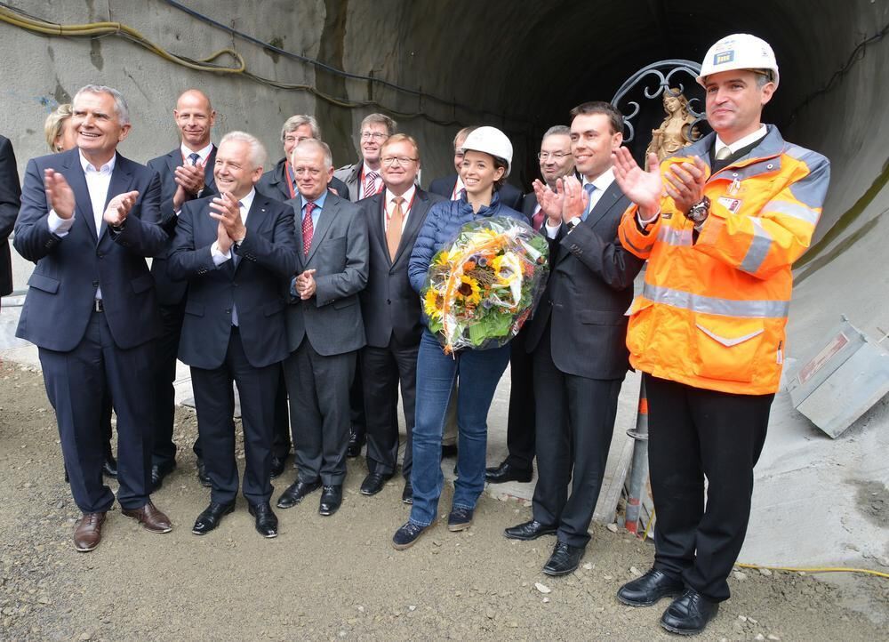 Stuttgart 21 Startschuss für Bau des Fildertunnels