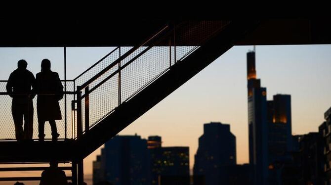 Blick auf die Frankfurter Skyline: Deutschland zählt weiter zu den kreditwürdigsten Ländern der Welt. Foto: Arne Dedert