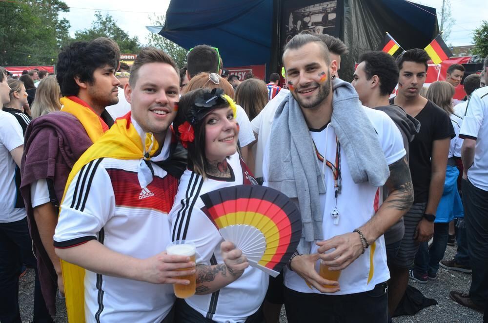 Fußball WM 2014 Deutschland - Argentinien