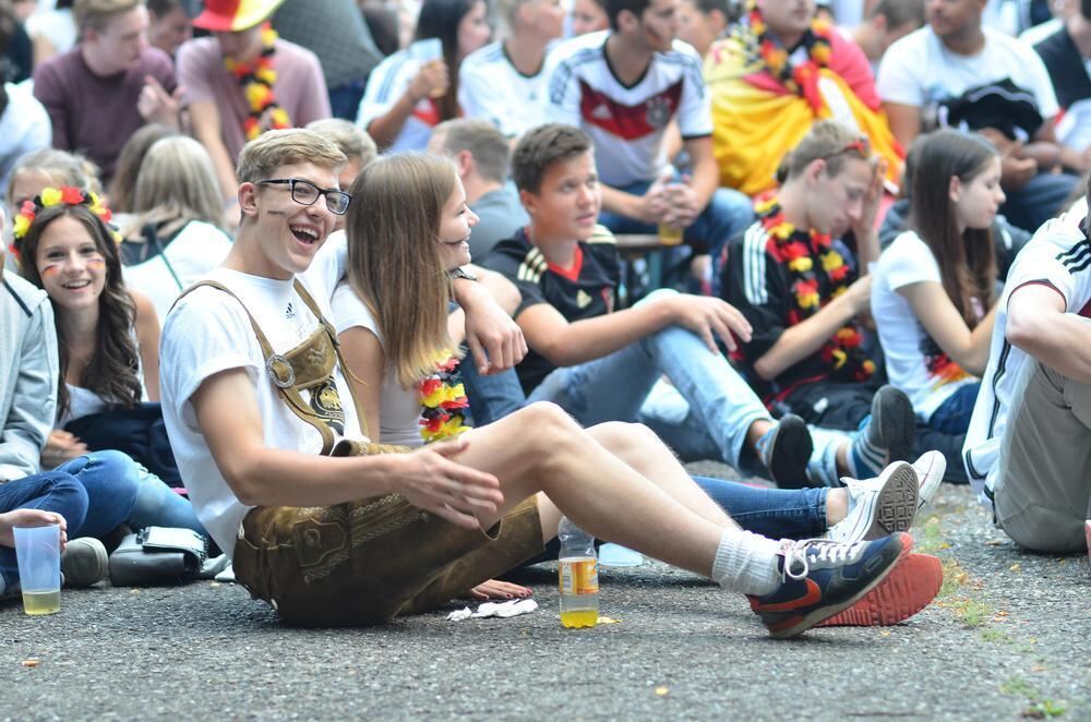 Fußball WM 2014 Deutschland - Argentinien