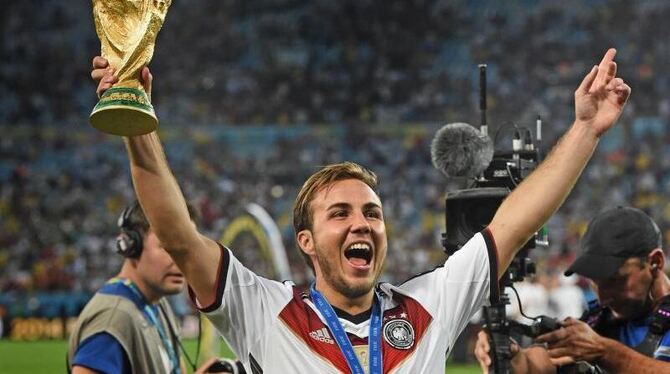 Mario Götze hatte das entscheidende Tor im WM-Endspiel erzielt. Foto: Andreas Gebert