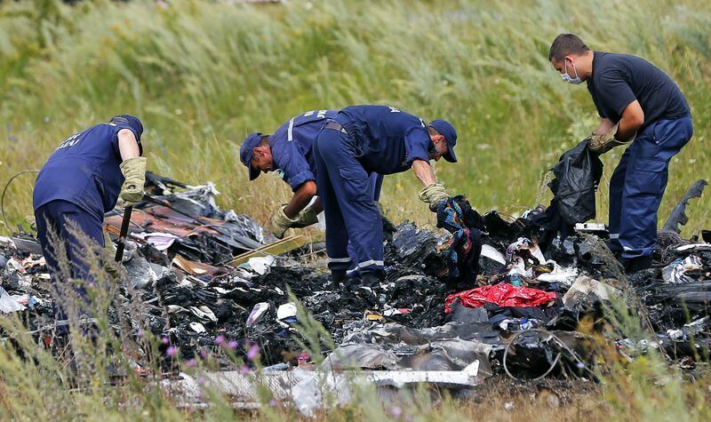 MH17-Absturz: Bilder einer Katastrophe