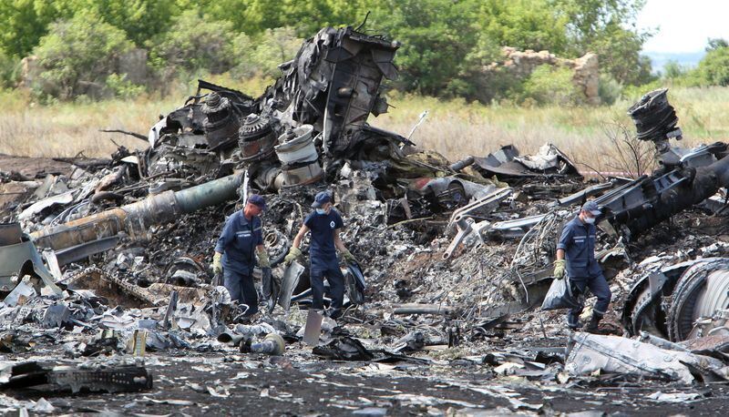 MH17-Absturz: Bilder einer Katastrophe