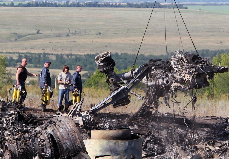 MH17-Absturz: Bilder einer Katastrophe