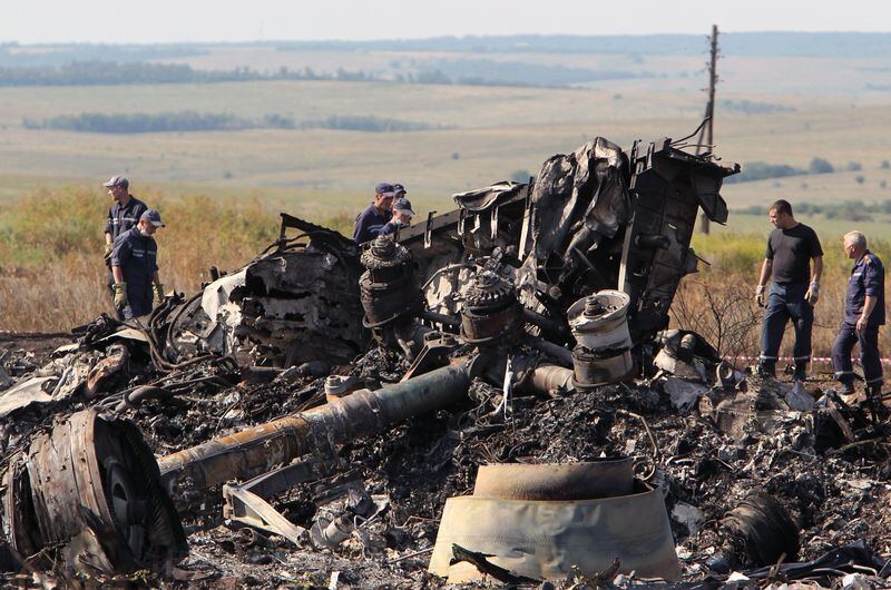 MH17-Absturz: Bilder einer Katastrophe