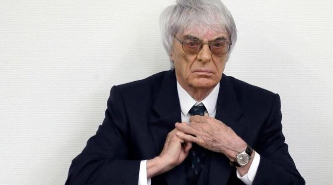 Bernie Ecclestone steht vor einer Einigung mit der deutschen Justiz. Foto: Matthias Schrader