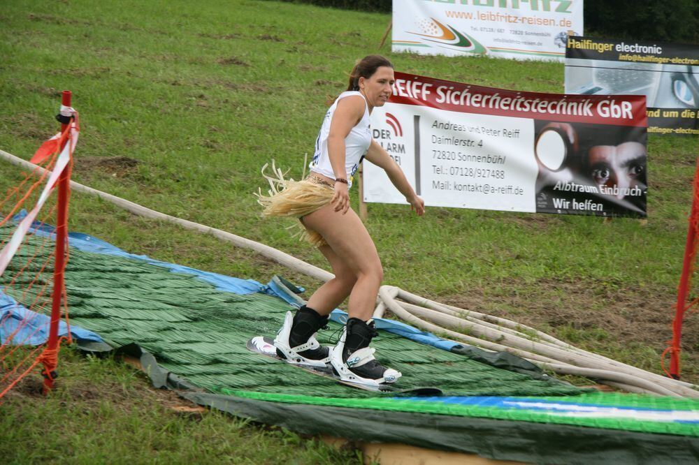 3. Waterslide-Contest der Ski-und Snowboardabteilung des TSV Undingen