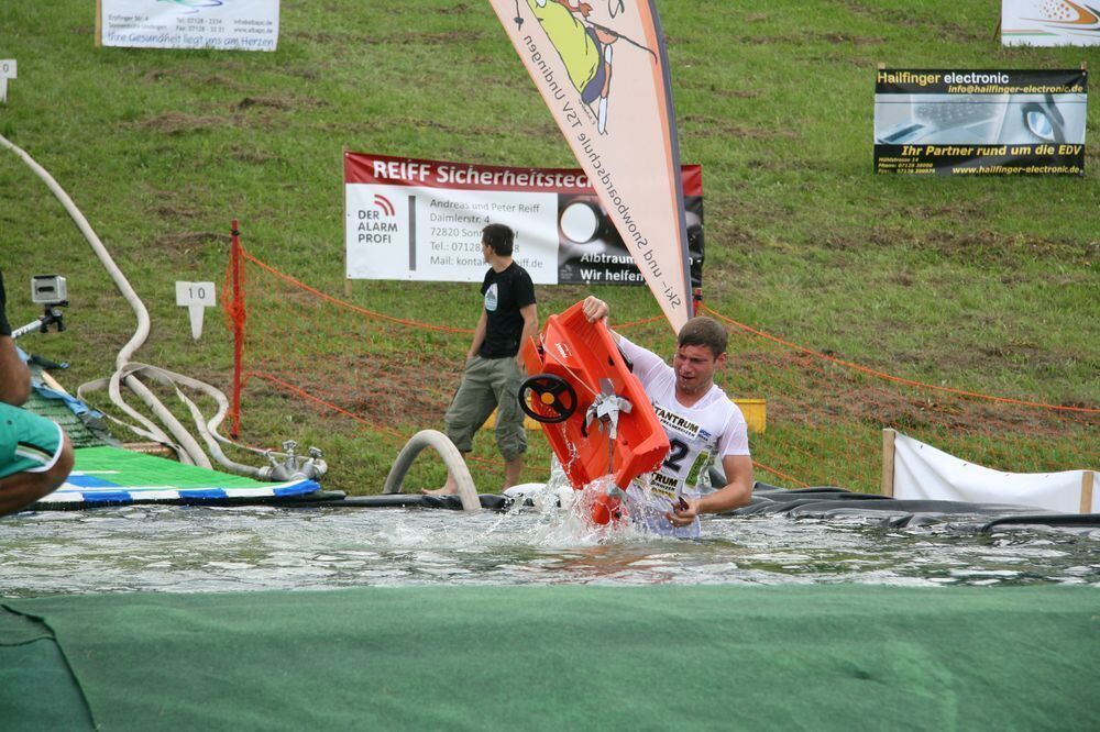 3. Waterslide-Contest der Ski-und Snowboardabteilung des TSV Undingen