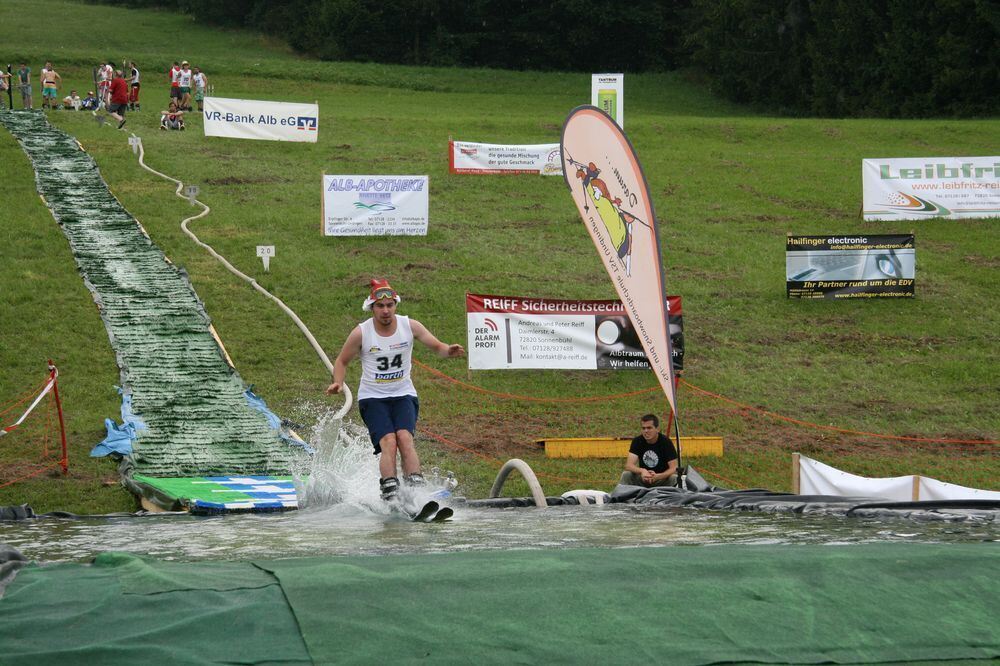 3. Waterslide-Contest der Ski-und Snowboardabteilung des TSV Undingen