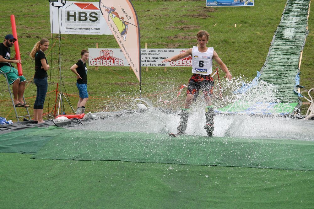 3. Waterslide-Contest der Ski-und Snowboardabteilung des TSV Undingen