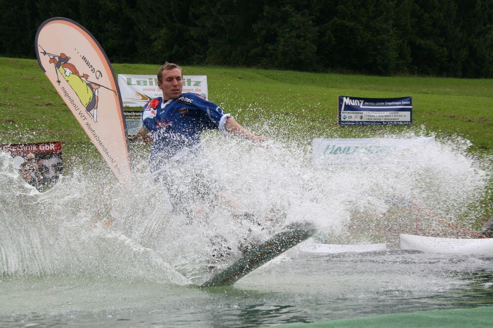 3. Waterslide-Contest der Ski-und Snowboardabteilung des TSV Undingen