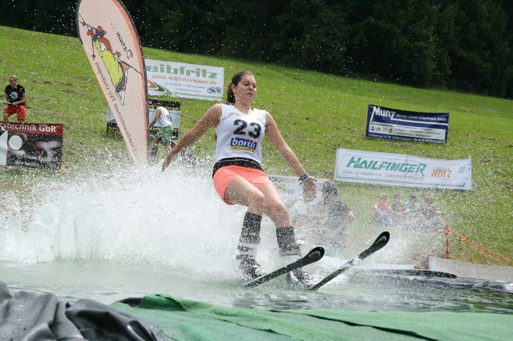 3. Waterslide-Contest der Ski-und Snowboardabteilung des TSV Undingen