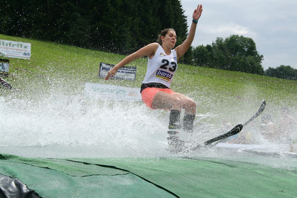 3. Waterslide-Contest der Ski-und Snowboardabteilung des TSV Undingen