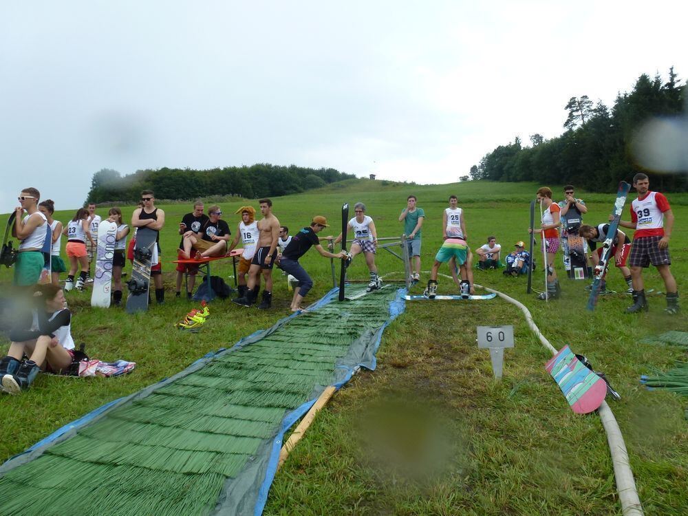 3. Waterslide-Contest der Ski-und Snowboardabteilung des TSV Undingen