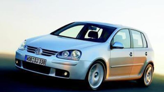 Volkswagen hat erstmals Bilder des neuen Golf V vorgestellt. FOTO: VW