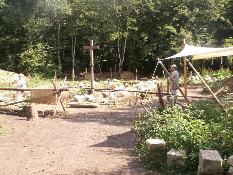 Klosteranlage Campus Galli nimmt Konturen an