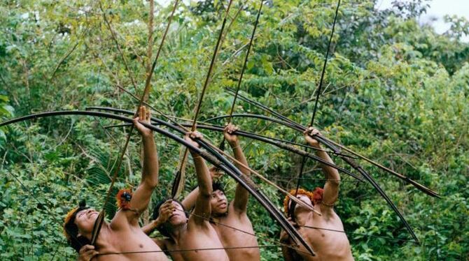 Naturvolk im brasilianischen Amazonasgebiet. Foto: Fiona Watson/Symbolbild