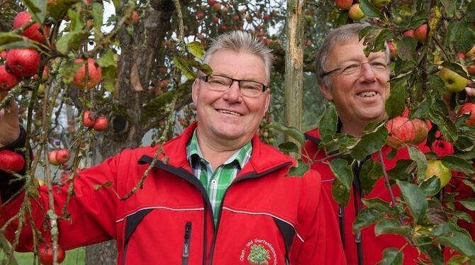 Setzen viele neue Ideen um: Günther Letz (links) und Willy Junger haben Gleichgesinnte gefunden. FOTO: HAMMER