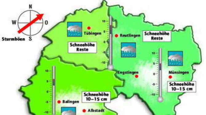 Das Wetter an Heiligabend.
GEA-REPRO