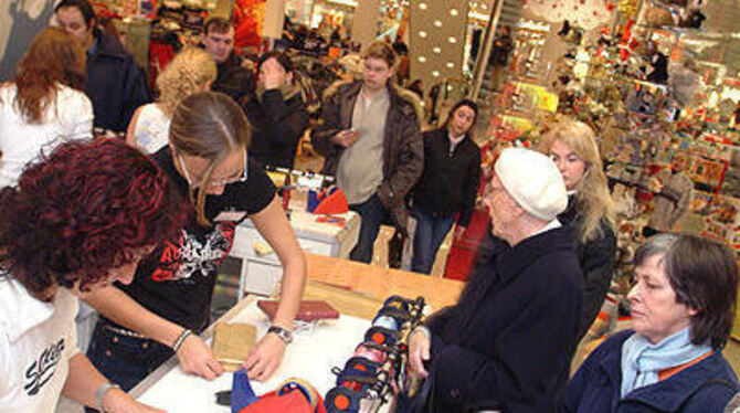 Boomendes Verpackungsgeschäft: Weihnachtszeit ist Umsatzzeit.
FOTO: TRINKHAUS