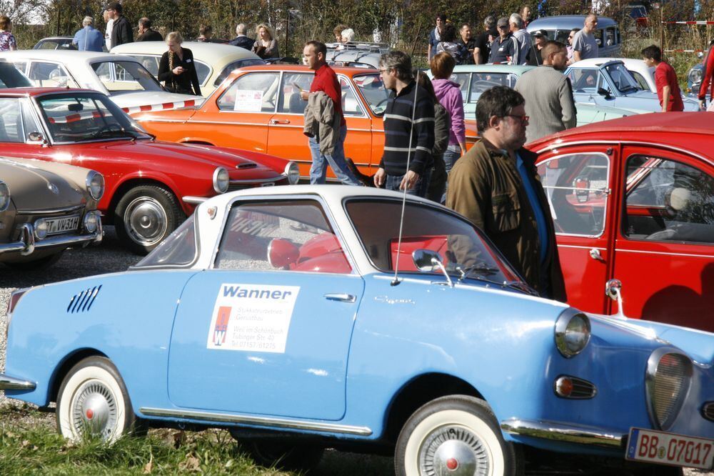 14. Roller- und Kleinwagentreffen beim Automuseum in Engstingen 2014