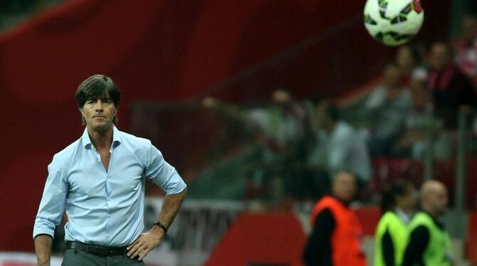 Für Joachim Löw war die Niederlage ein verzeihbarer Ausrutscher. Foto: Bartlomiej Zborowski