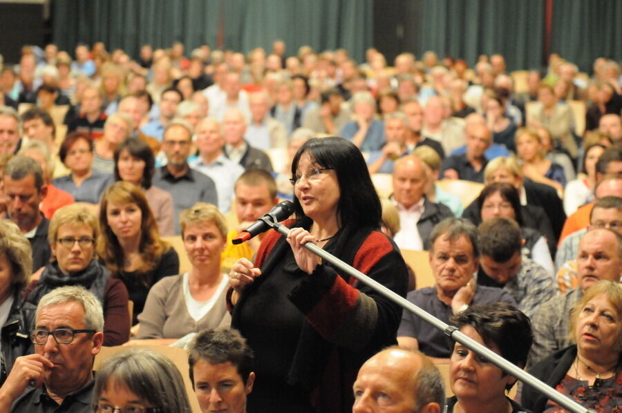 Wahlpodium Pfullingen