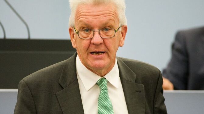 Winfried Kretschmann. FOTO: DPA