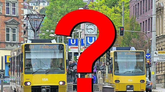 Ob eine Stadtbahn in der Region (unser Bild zeigt das Stuttgarter Beispiel) zumindest mittelfristig angegangen werden kann, ents