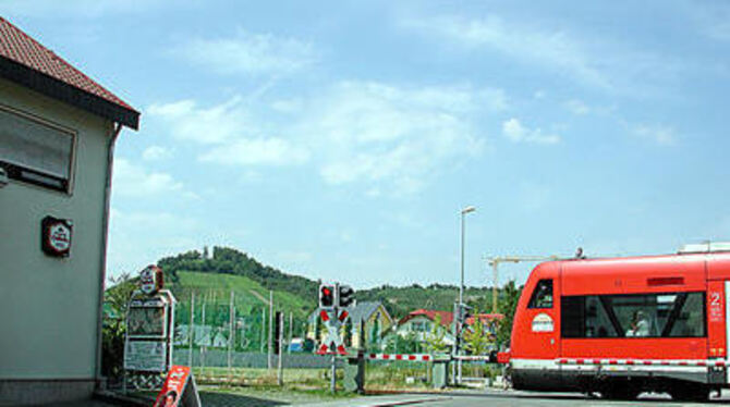 Die Ermstalbahn.  GEA-FOTO: FÜS