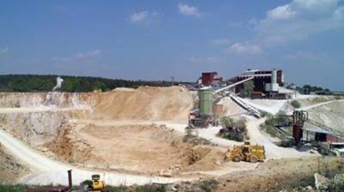 Platz zur Steinaufbereitung bekommt das Schotterwerk in Wilsingen. FOTO: BAIER