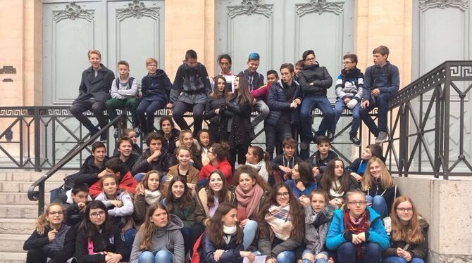 Beim deutsch-französischen Schülertreffen lernten die Engstinger das Nachbarland und seine Leute kennen. FOTOS: ROBIN BRAUN